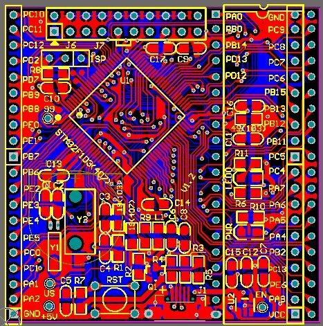 PCB画图 PCB布线 PCB代画 PCB layout布线 双面板 三面板 多面板
