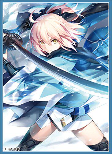 【蓝海卡牌】Fate FGO冲田总司樱saber限定池袋会场卡套现货