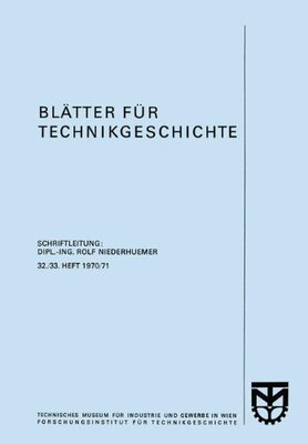 【预订】Blatter Fur Technikgeschichte