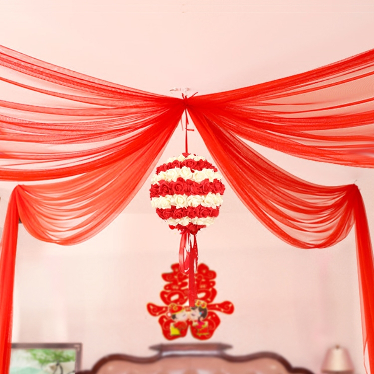 婚房装饰创意套餐婚房布置 结婚用品 婚礼用品花球婚庆新房拉花