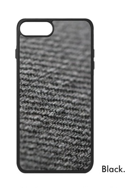 适用于iPhone灰色亚麻布料纹理Xr手机壳max保护套678plus硅胶11