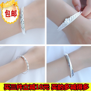 潮款时尚手镯女 开口日韩版简约学生手环手链镯子送妈妈送女友