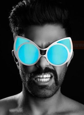 小辣椒权志龙戚薇韩国日本同款墨镜原宿炫彩谢霆锋太阳眼镜太阳镜