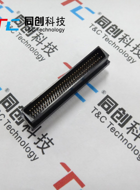 同创科技 进口 SCSI 68P MDD全塑公座 针式DB型 180度直脚 焊板座