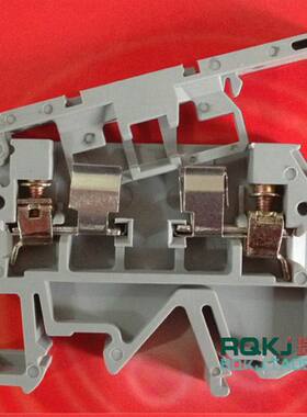 RJ1/ASK1-G 灰色/瑞奇接线端子/4平方/保险丝端子/V0阻燃防火