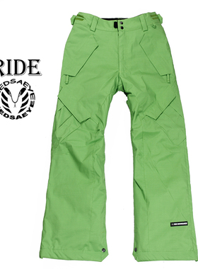 MEDSAEYE RE浅绿色不加棉男款单板滑雪裤