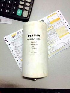 瑞典RIFA力发PEH200系列 350V6800UF铝电解电容器底部带螺柱