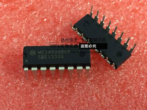 ON全新MC14504BCP逻辑芯片DIP-16
