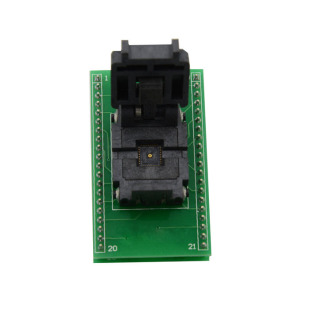 测试座 编程座 QFN40 CNV 6MM DIP40烧录座 间距0.5MM QFN