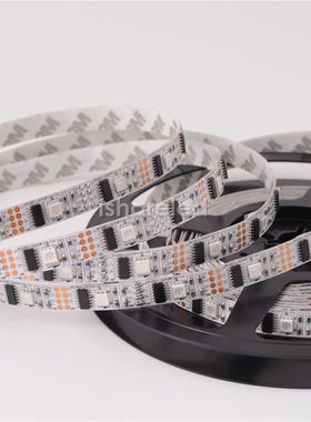 5米 WS2801 幻彩灯带 白板裸板 LED 5050 SMD 灯条 每米32灯 5V