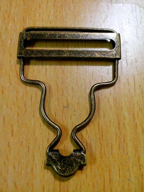 优质古铜色背带裤扣 银白色葫芦扣 吊带扣 牛仔背带扣 金属调节扣