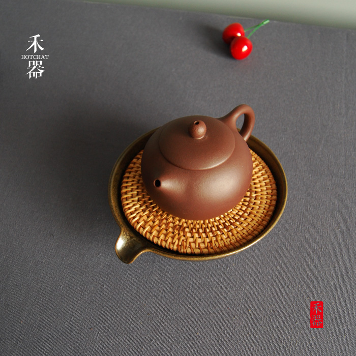 陶瓷复古壶承越南功夫茶具