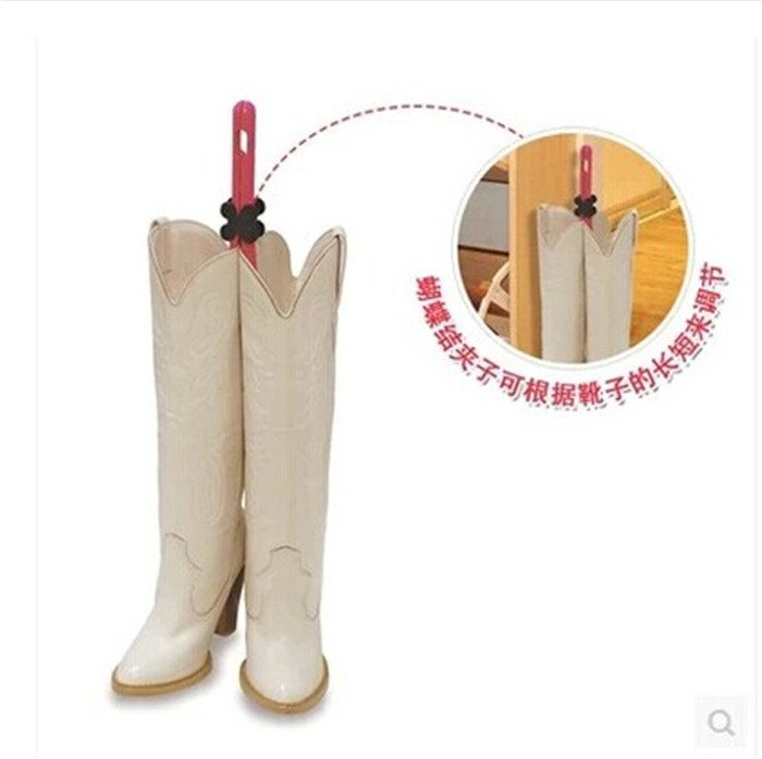 日本iseto靴撑片加长鞋撑靴架长靴撑靴夹靴子收纳夹塑料长筒靴撑