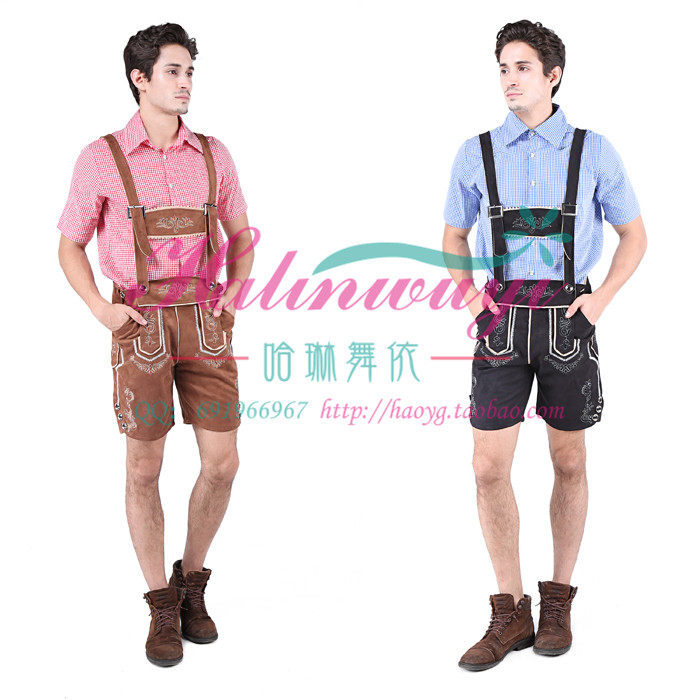 分码实拍德国啤酒节服装万圣节狂欢派对酒吧DS服男啤酒舞台派对装