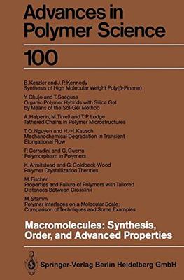 【预订】Macromolecules: Synthesis, Order and...