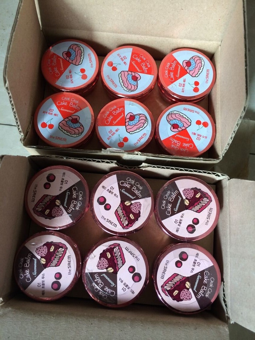 韩国the saem得鲜慕斯唇膏蛋糕豆沙色姨妈色唇膏唇蜜