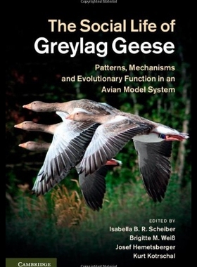 【预售】The Social Life of Greylag Geese: Patt