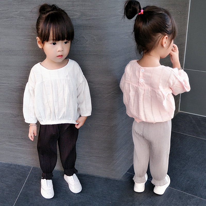 Chemise fille à manche longue - Ref 2086297 Image 2