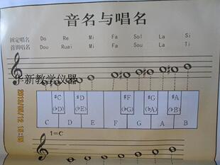 音乐教学挂图 全套100幅 中小学音乐教学挂图 乐理乐器音乐家肖像