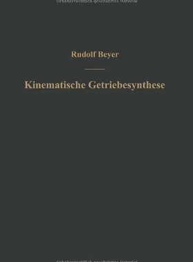 【预订】Kinematische Getriebesynthese: Grund...