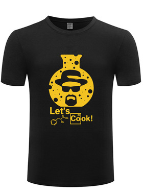 男式T恤 Let's Cook Walter White Crystal 绝命毒师Breaking Bad