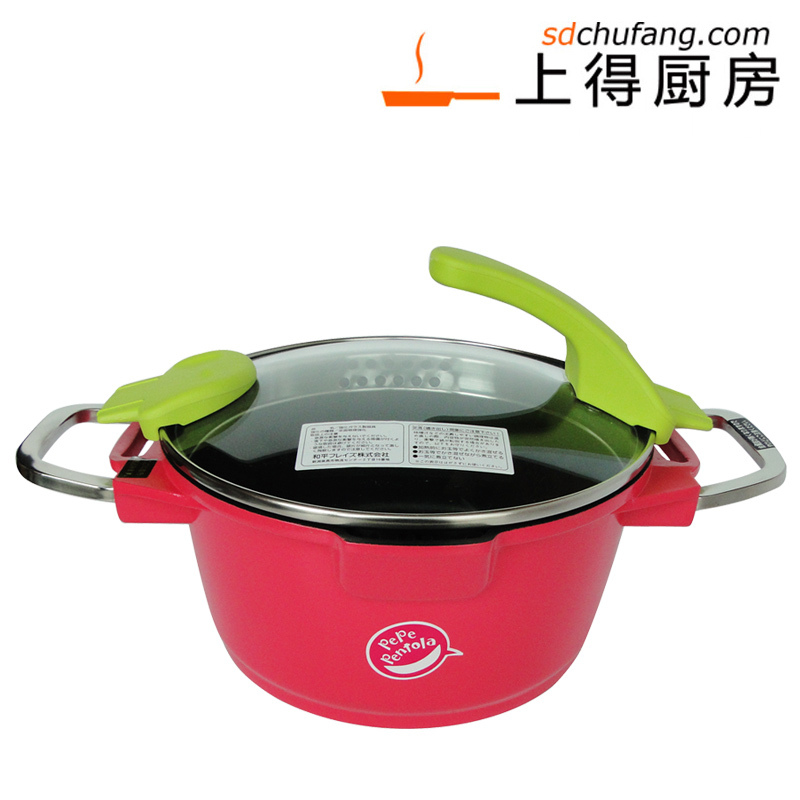 双 11大促销 日本原装 Pepe Pentola 20cm 汤锅 深型料理双耳汤锅|msdalam kategori dapur/memasak Appliances, memasak Appliances, Periuk belanga/Pot/cerek, stockpot - dari Buy2taobao.com untuk memberikan perkhidmatan ejen Taobao profesional membeli