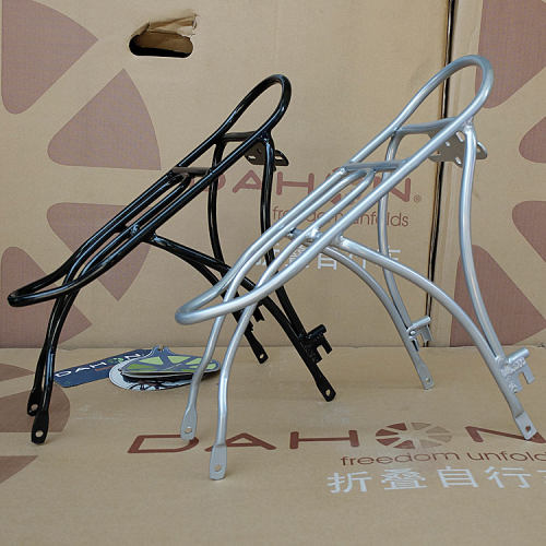 大行d7铝合金后货架D10折叠车尾架sp8衣架自行车行李架P18后货架