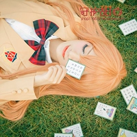 Hoa thẻ tình yêu giữa trái đất chôn vùi trong mùi hương của bộ tóc giả cosplay vàng 绫 濑 绫 濑 乱 乱 四 四 黄色 - Cosplay cosplay itachi