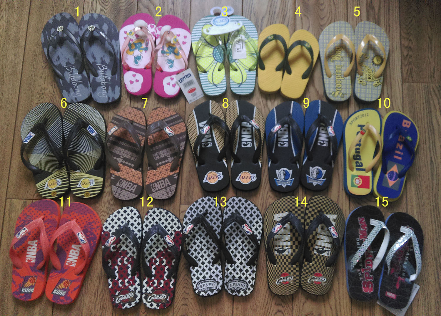 Pantoufles enfants en autre pour été - Ref 1019871 Image 1