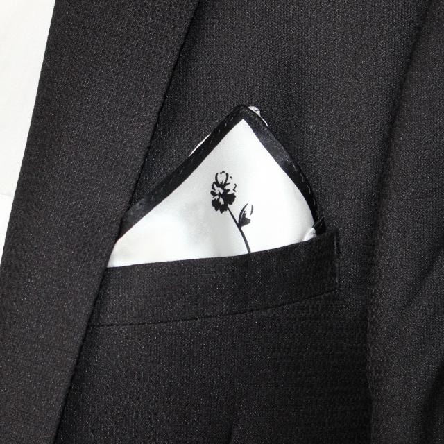 美式桑蚕丝西服口袋巾青撞色休闲商务正装礼服胸巾真丝手帕26厘米