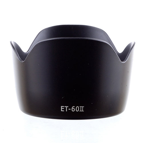 佳能ET60II 适用EF-S 55-250mm f/4-5.6 IS 花瓣遮光罩 可反扣