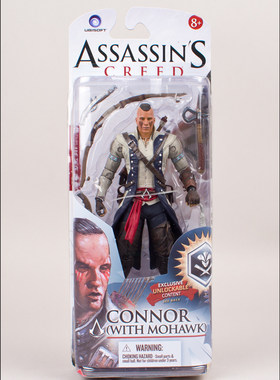 全场特价包邮 麦克法兰 刺客信条2 康纳 CONNOR 正版人偶
