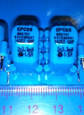 西门子原装进口EPCOS功率电感 B82721K2152N1 2X3.3MH 1.5A