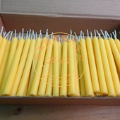 天然蜂蜡蜡烛 华德福香薰烛台祈祷儿童冬至深冬 纯手工蜂蜜蜡创意