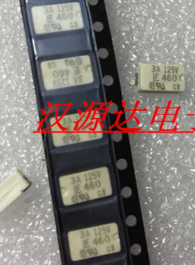 0460003.UR 3A 125V 460 力特厂家贴片延時型一次性保险管 原装