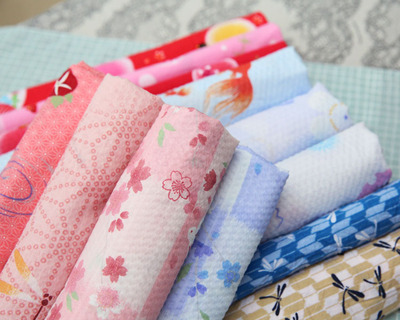 sewing supporter 和风泡泡棉兔子金鱼蜻蜓樱花