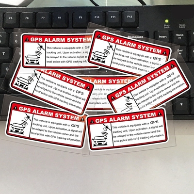 汽车警示标识贴纸反光防水车贴