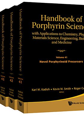 【预订】Handbook of Porphyrin Science