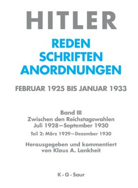 【预售】Marz 1929 - Dezember 1929