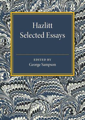 【微瑕清仓】Hazlitt: Selected Essays