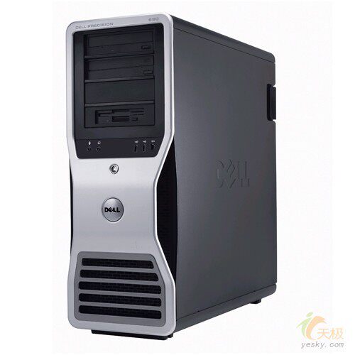 Dell 490 图形工作站主机 双U八核独显游戏电脑 设计渲染做图