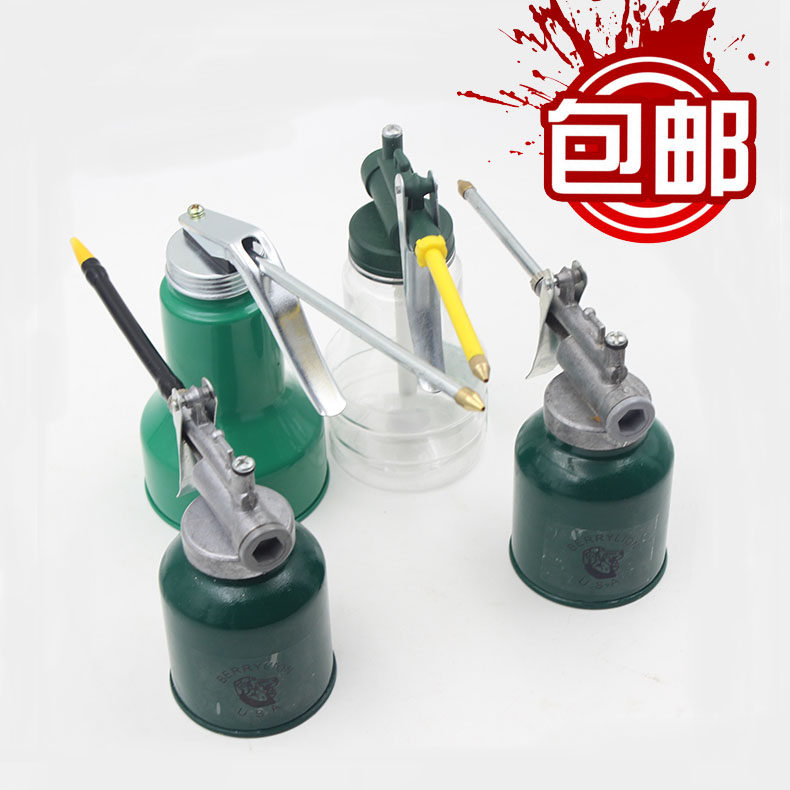 高压提式机油壶 机修油壶 汽修工具 铁胶油壶 加油壶 打油器