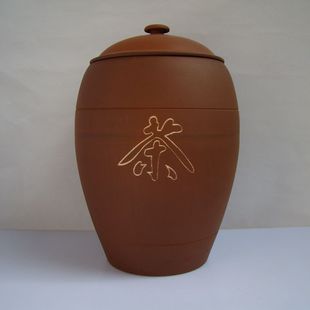 云南建水紫陶茶罐老土窑柴烧制大号老陶茶叶罐绝版普通11饼微瑕疵