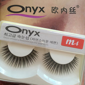 浓密款 Onyx欧内丝眼睫毛 假睫毛M4自然纤长 夜店影楼化妆裸妆