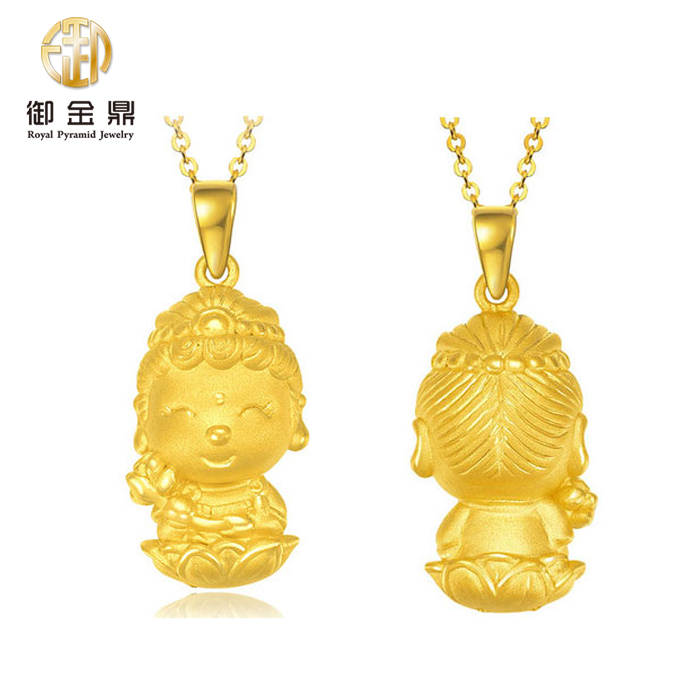 御金鼎3D硬金本命佛大势至菩萨（生肖马）足金黄金礼物吊坠zd5587|msdalam kategori barang kemas/berlian/Emerald/emas, perhiasan emas (baru), Neckwear - dari Buy2taobao.com untuk memberikan perkhidmatan ejen Taobao profesional membeli
