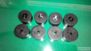 Feet Rubber F1697 适合DIY箱 F1615 19MM 高档英国橡胶脚垫