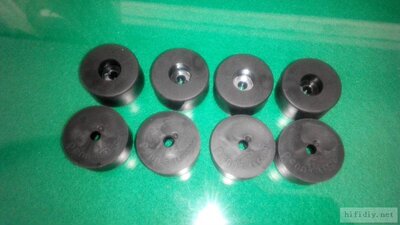 英国品牌音箱橡胶脚垫38x19mm
