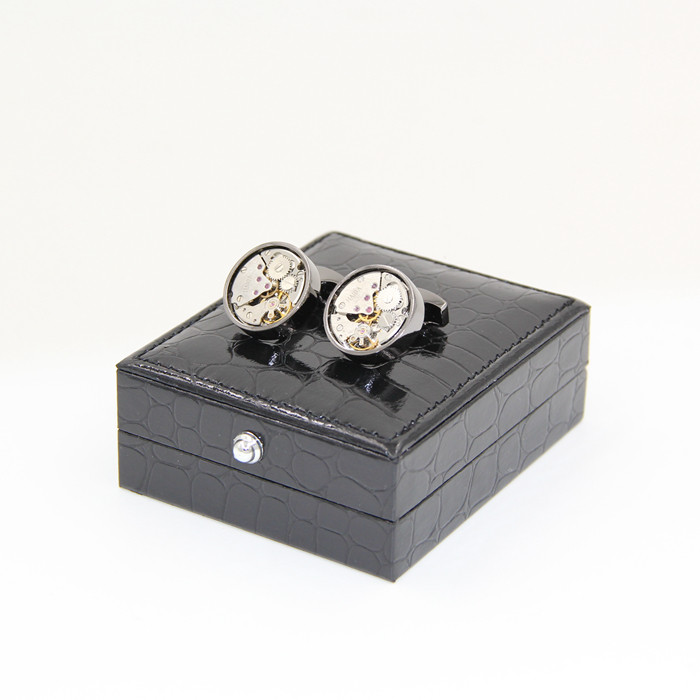 时尚法式袖扣盒仿鳄鱼皮盒子黑色1号盒子商务配饰袖扣礼盒,服饰配件/皮带/帽子/围巾,袖扣,淘宝优惠券,粉丝福利购,淘宝优惠卷