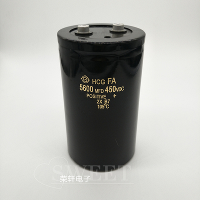 450V5600UF电容 5600MFD450VDC 日立螺丝脚