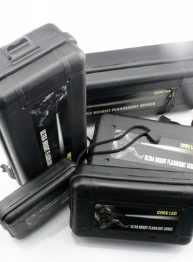 塑料礼盒 强光手电盒子 适合各种款式手电筒